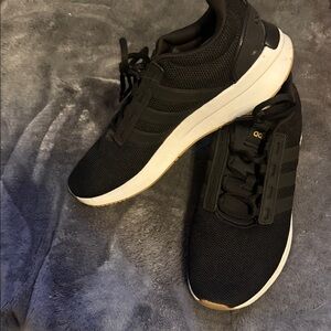 Adidas Women's Black Mesh Athletic Sneakers